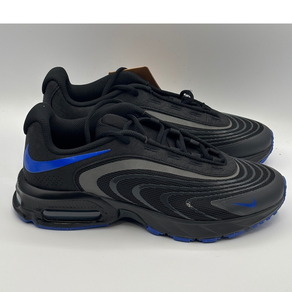 Nike Air Max Fire Shoes Mens Size 10 Dark Smoke Grey Racer Blue IR0819-008